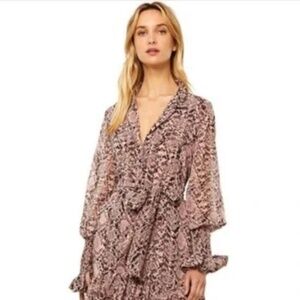 Misa Flowy Cocktail Mini Dress Size XS Like NEW!